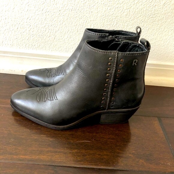 ROAN Aggie Leather Boots - Picture 5 of 8